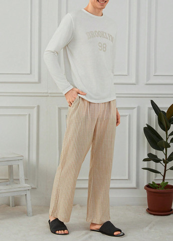 Пижама (лонгслив, брюки) SHEIN (331821903)