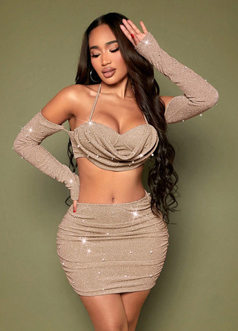 Костюм (топ, спідниця) SHEIN (323464705)