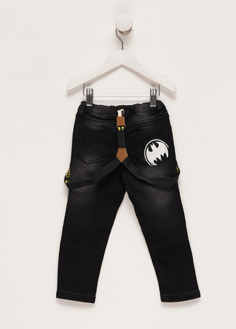 Черные демисезонные зауженные джинсы Cool Club