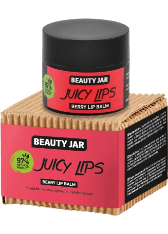 Ягодный бальзам для губ Juicy Lips 15 мл Beauty Jar (252906088)