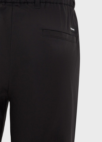 Черные кэжуал демисезонные зауженные брюки Calvin Klein