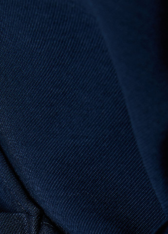 Темно-синяя демисезонная блуза на запах KOTON