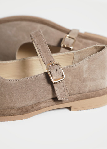 URBAN TRACE Туфли мери джейн коричневый з натуральный велюр, китай — лето (331020795)