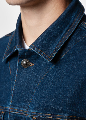 Синяя демисезонная куртка мужская Arber Jeans Jacket KRJ1