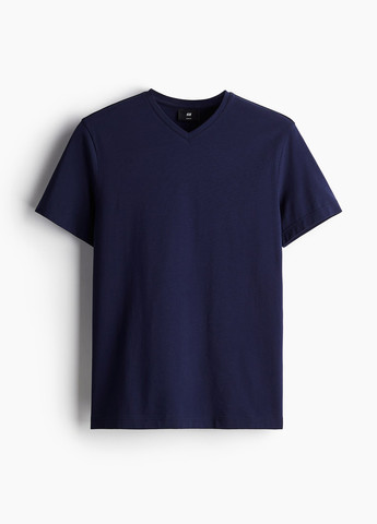 Темно-синя футболка H&M