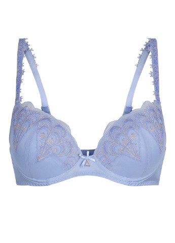 Темно-фіолетовий корбей бюстгальтер жіночий гелевий push-up 4208 Lingadore з кісточками поліамід