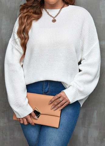 Білий демісезонний джемпер джемпер SHEIN