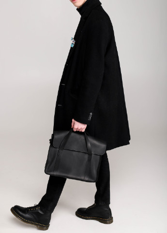 Минималистичная деловая мужская сумка ручной работы из натуральной винтажной кожи коричневого цвета Boorbon (253449132)