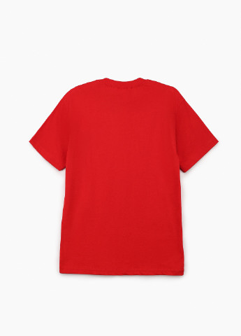 Красная летняя футболка Pitiki