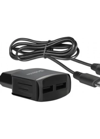 Зарядний пристрій UPС-23 2xUSB, 5V / 2.1А кабель Type-C (83583) Defender (216637377)