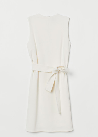 Молочное кэжуал платье футляр H&M