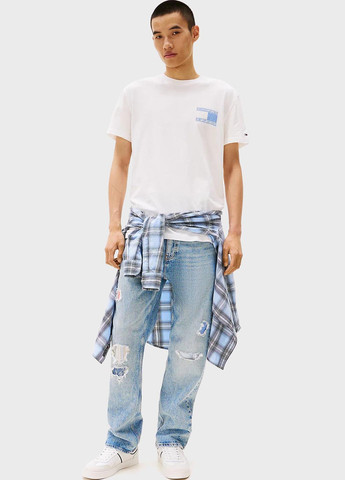 Біла футболка Tommy Jeans