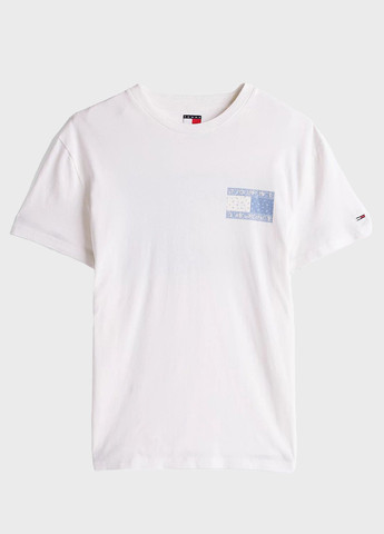 Біла футболка Tommy Jeans