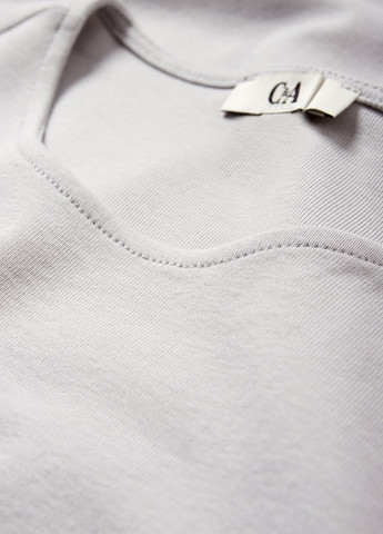 Світло-сіра кежуал сукня силуетна C&A однотонна
