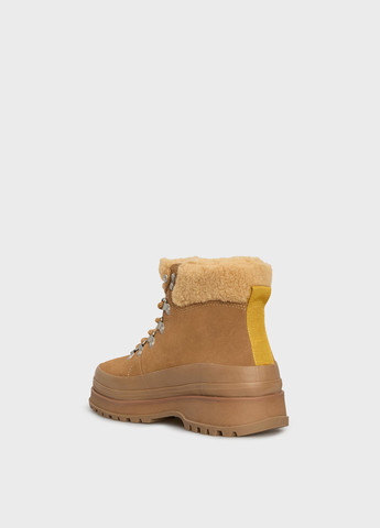 Зимние ботинки Gant с логотипом, с мехом из натуральной замши