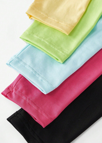 Комбинированные демисезонные леггинсы (6 шт.) SHEIN