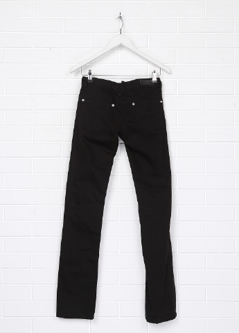 Черные кэжуал летние прямые брюки Silvian Heach