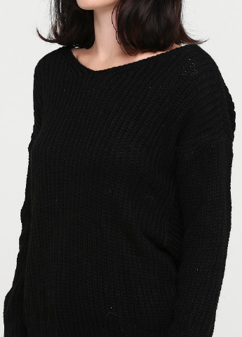 Чорний демісезонний пуловер пуловер Multiples