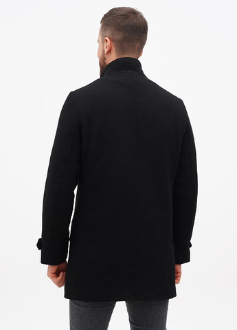 Черное демисезонное Пальто однобортное S.Oliver