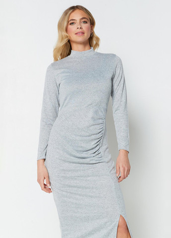Сіра кежуал сукня сукня светр Studio меланжева