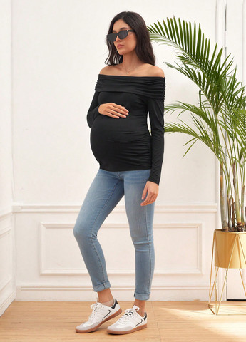 Лонгслів для вагітних SHEIN (341743694)