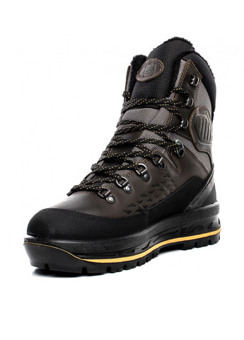 Коричневые зимние ботинки тимберленды Manul