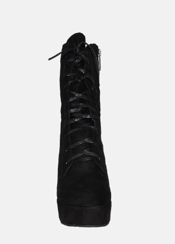 Зимние ботинки rk187-9317-6-11 черный L&P из искусственной замши