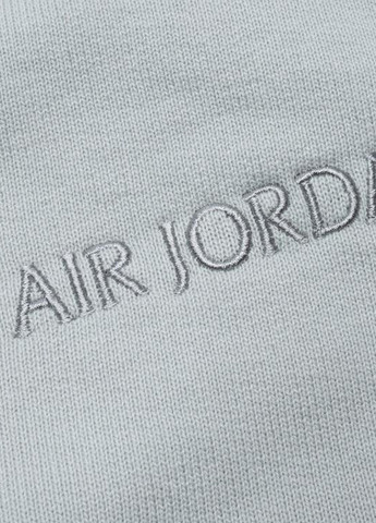 Серо-голубые спортивные демисезонные джоггеры брюки Jordan