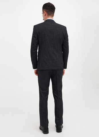 Темно-серый демисезонный костюм (пиджак, брюки) брючный Federico Cavallini