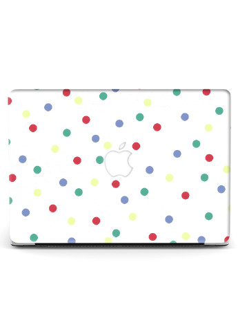 Чохол пластиковий для Apple MacBook Pro 13 A1278 Різнобарвний горох (6347-2781) MobiPrint (219125783)