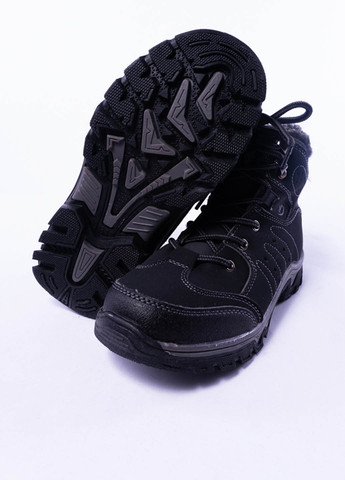 Черные кэжуал зимние ботинки Time of Style