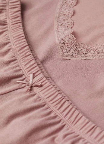 Розовая всесезон пижама H&M