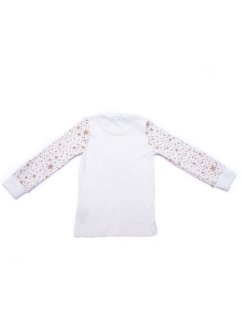 Белая всесезон пижама Kids Couture