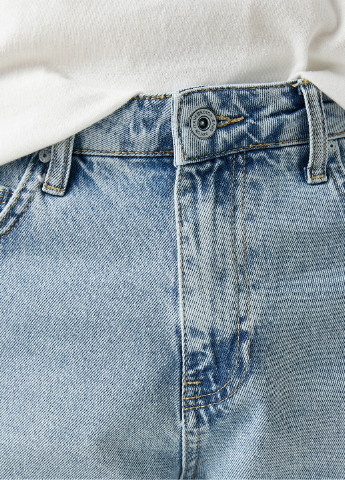 Шорты KOTON голубые джинсовые хлопок