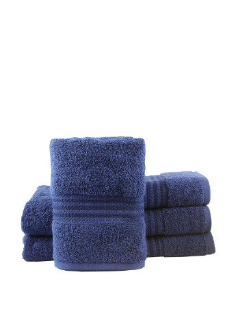 Hobby полотенце, 70х140 см полоска темно-синий производство - Турция