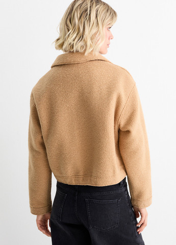 Бежева демісезонна куртка C&A