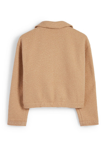 Бежева демісезонна куртка C&A