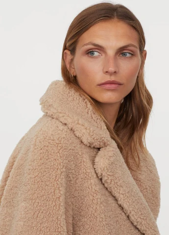 Бежевое демисезонное Пальто H&M