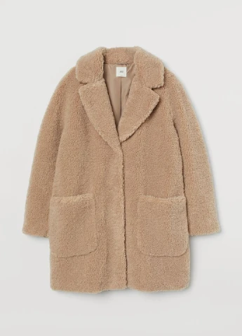 Бежевое демисезонное Пальто H&M