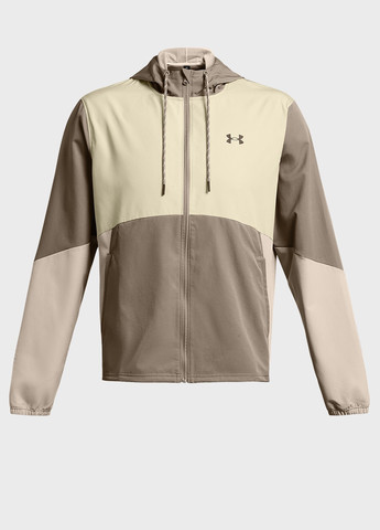 Бежевая демисезонная ветровка Under Armour