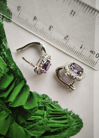 Серьги Silver Flame (354214461)