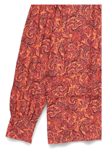 Терракотовая блуза Calvin Klein