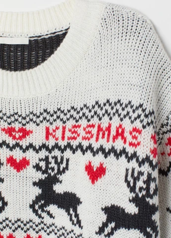 Молочный демисезонный джемпер джемпер H&M