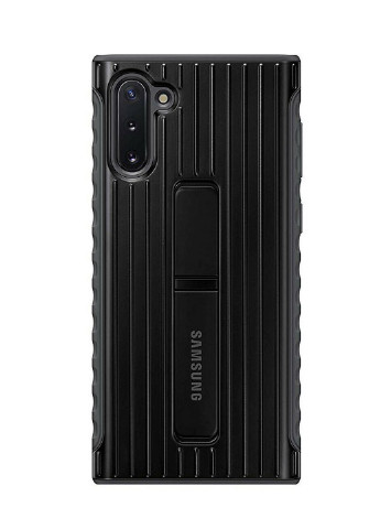 Чехол противоударный с подставкой Official Protective Rugged Standing Cover EF-RN970CBEG для Galaxy Note 10 Black Samsung (214659080)