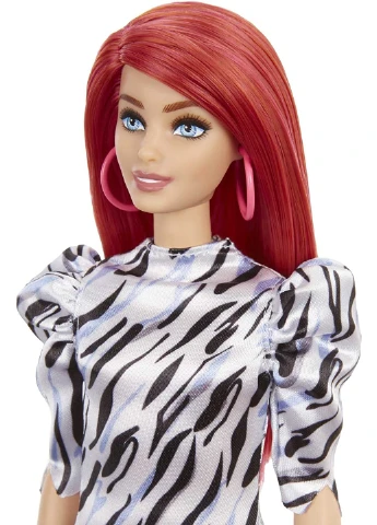 Кукла Barbie Fashionistas Doll #168 Барби Модница с ярко-рыжими волосами (GRB56) Mattel (255665040)