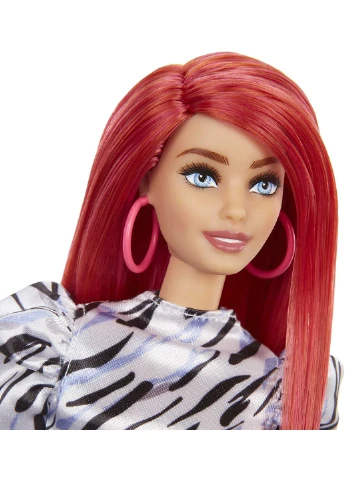 Кукла Barbie Fashionistas Doll #168 Барби Модница с ярко-рыжими волосами (GRB56) Mattel (255665040)