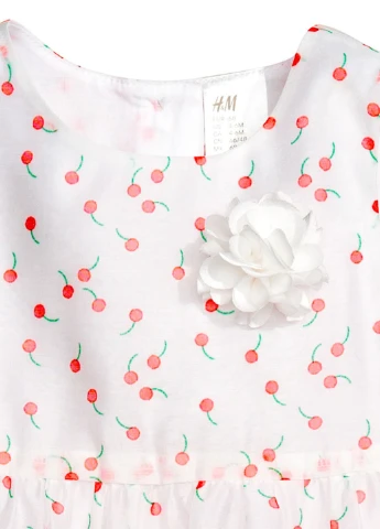 Белое платье H&M (102621456)