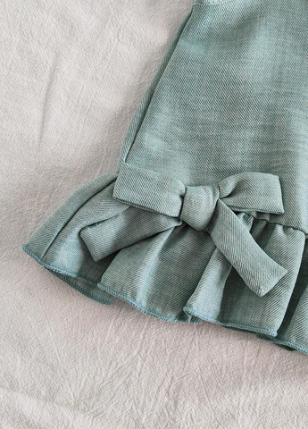 Серо-зеленый летний костюм (майка, брюки) SHEIN