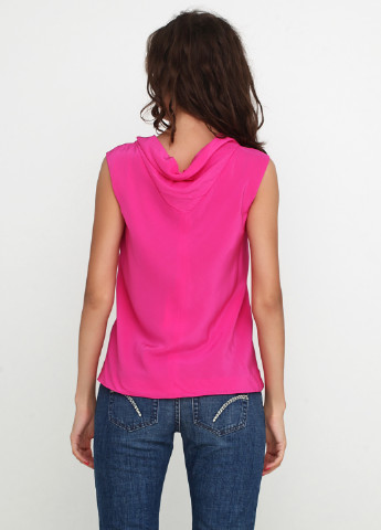 Розовая летняя блуза Tibi