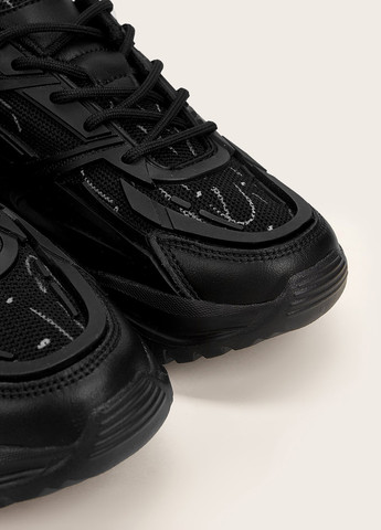 Кроссовки SHEIN чёрные демисезоны (342722233)